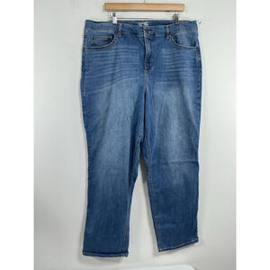 Womans Excellent Condition Terra & Sky Blue Jeans 20 W Straight 0084/W-2